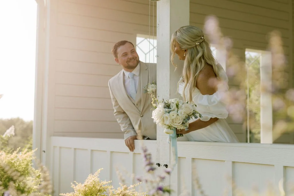 bride and groom in our wedding chapel