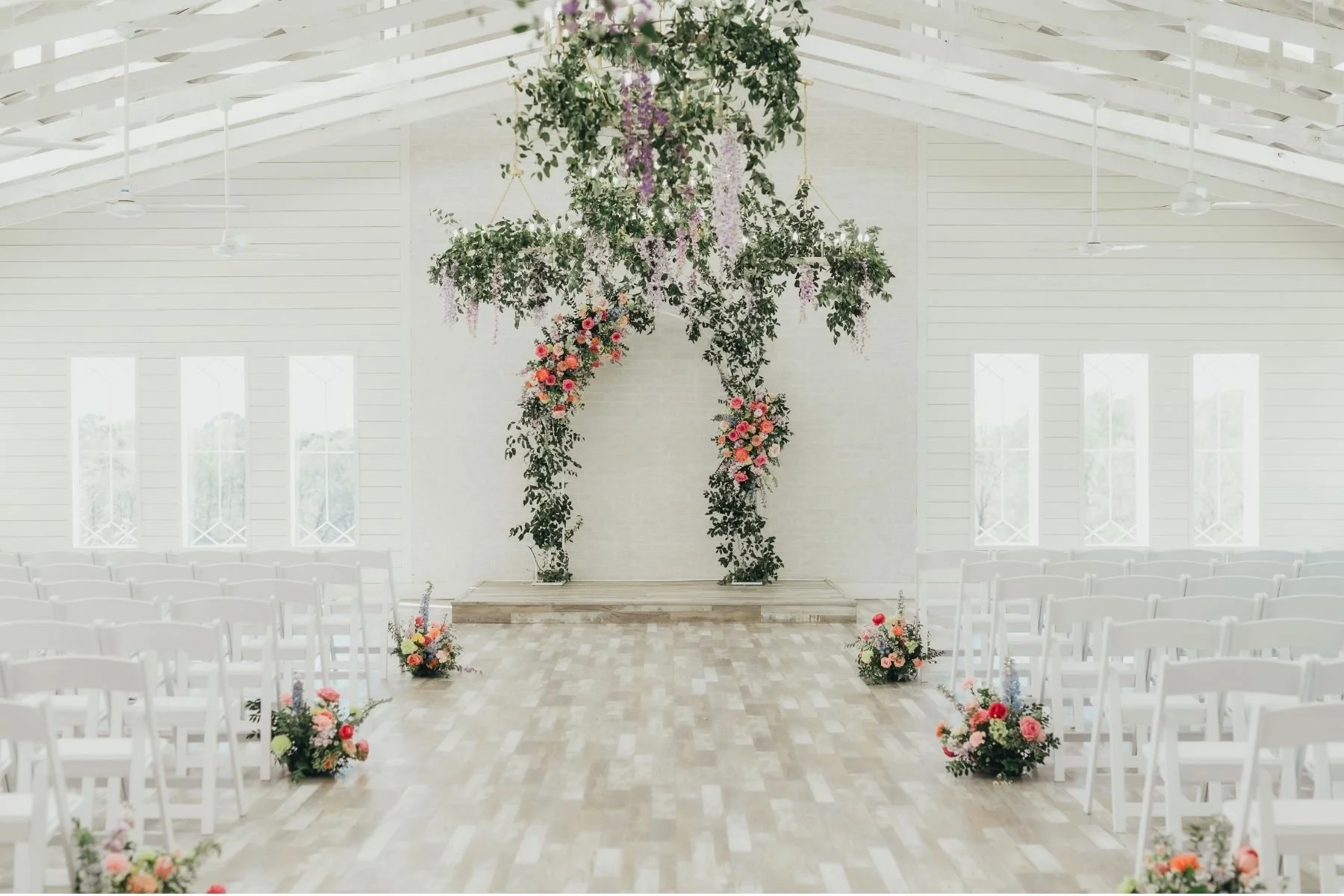 white wedding chapel in tyler texas sunset oaks @laceynicolephotographytx.jpg
