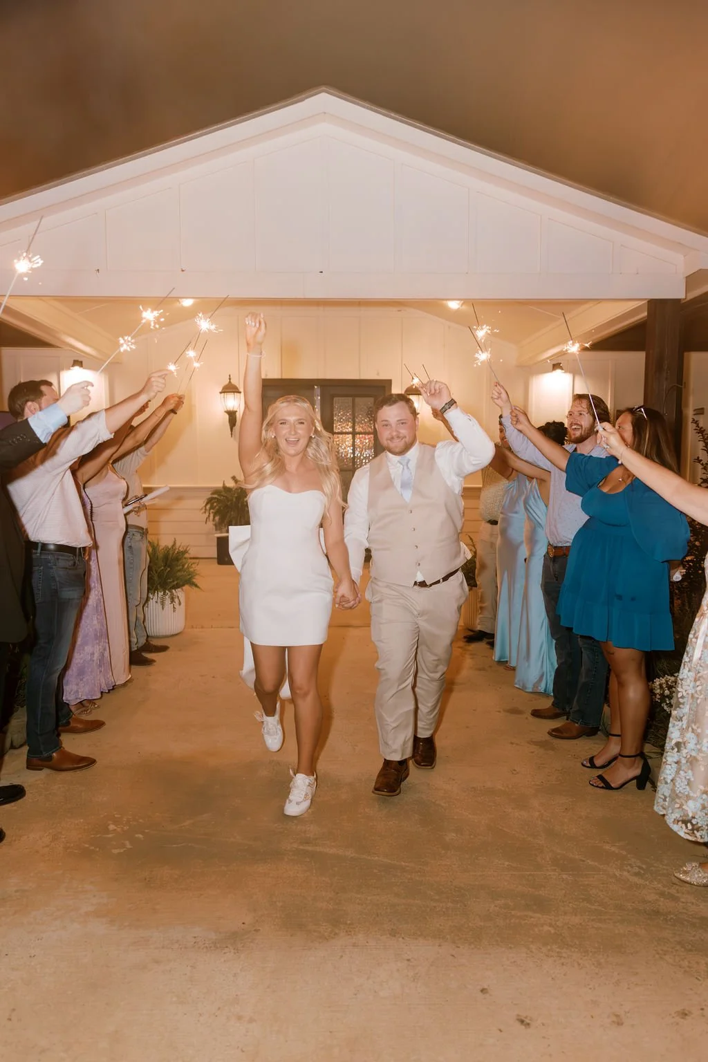 wedding sparkler grand exit