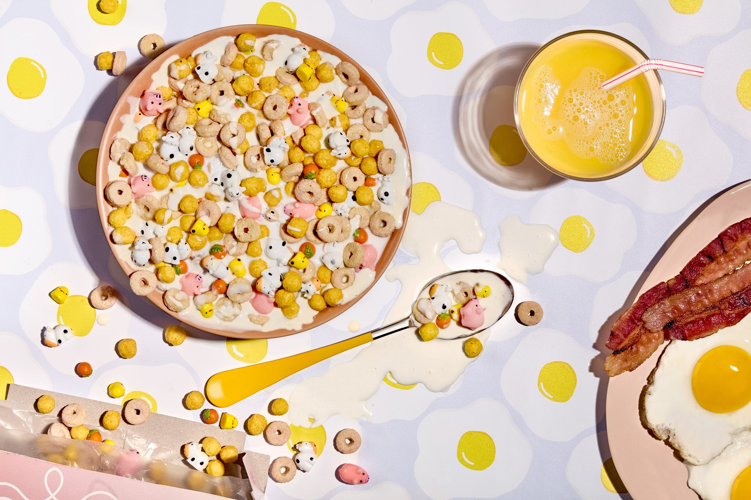 breakfast cereal food photography