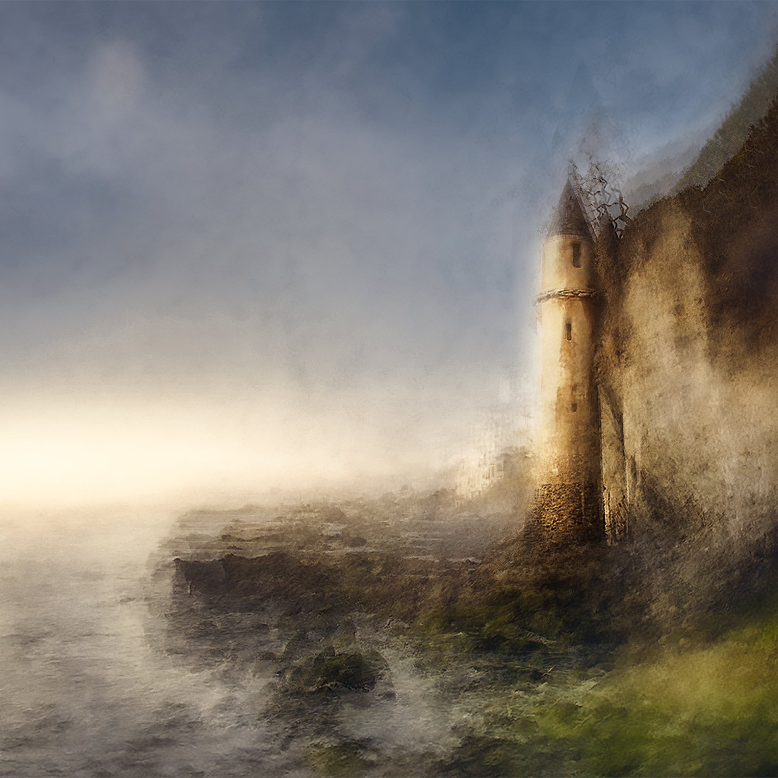 Sunset by the Tower (3000 pixels).jpg