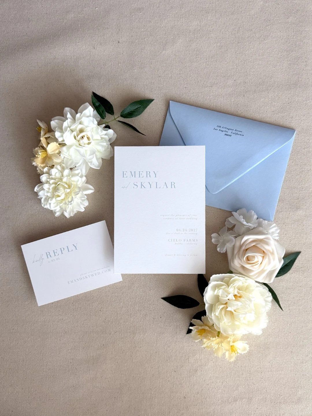 3 piece invitation suite_digital-letterpress-foil_Jane_Minimalist Modern Invitations_azure blue-smooth ultra white_03.jpg