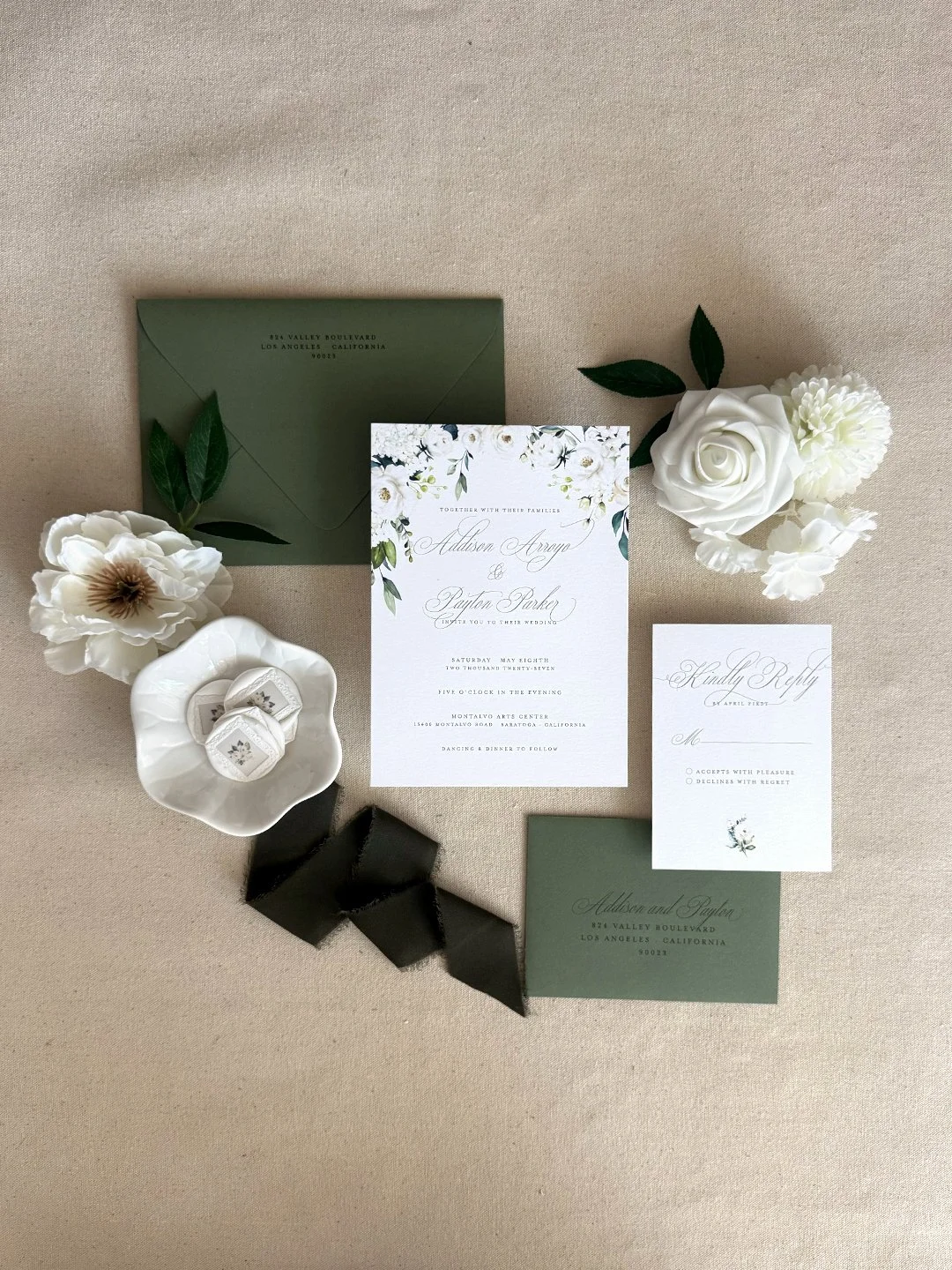 The Olivia Invitation Package