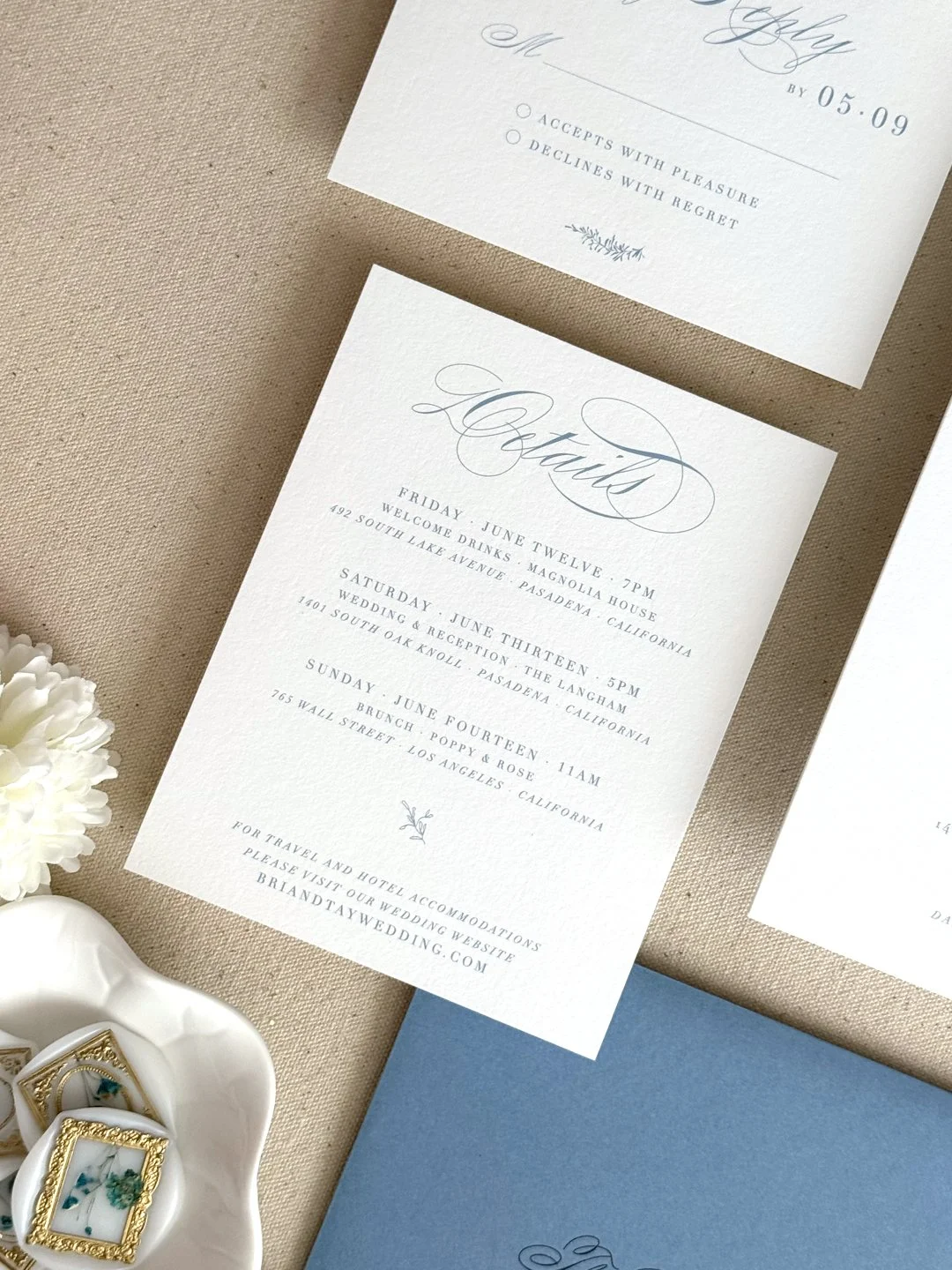 details insert rehearsal card_digital flat-letterpress-foil-print_Brielle_Elegant Monogram Invitations_new blue-cotton paper_01.jpg