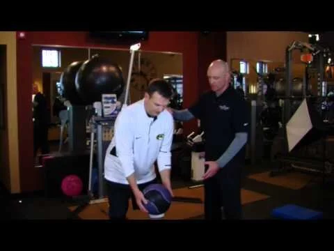 Video preview: Medicine Ball Golf Throw