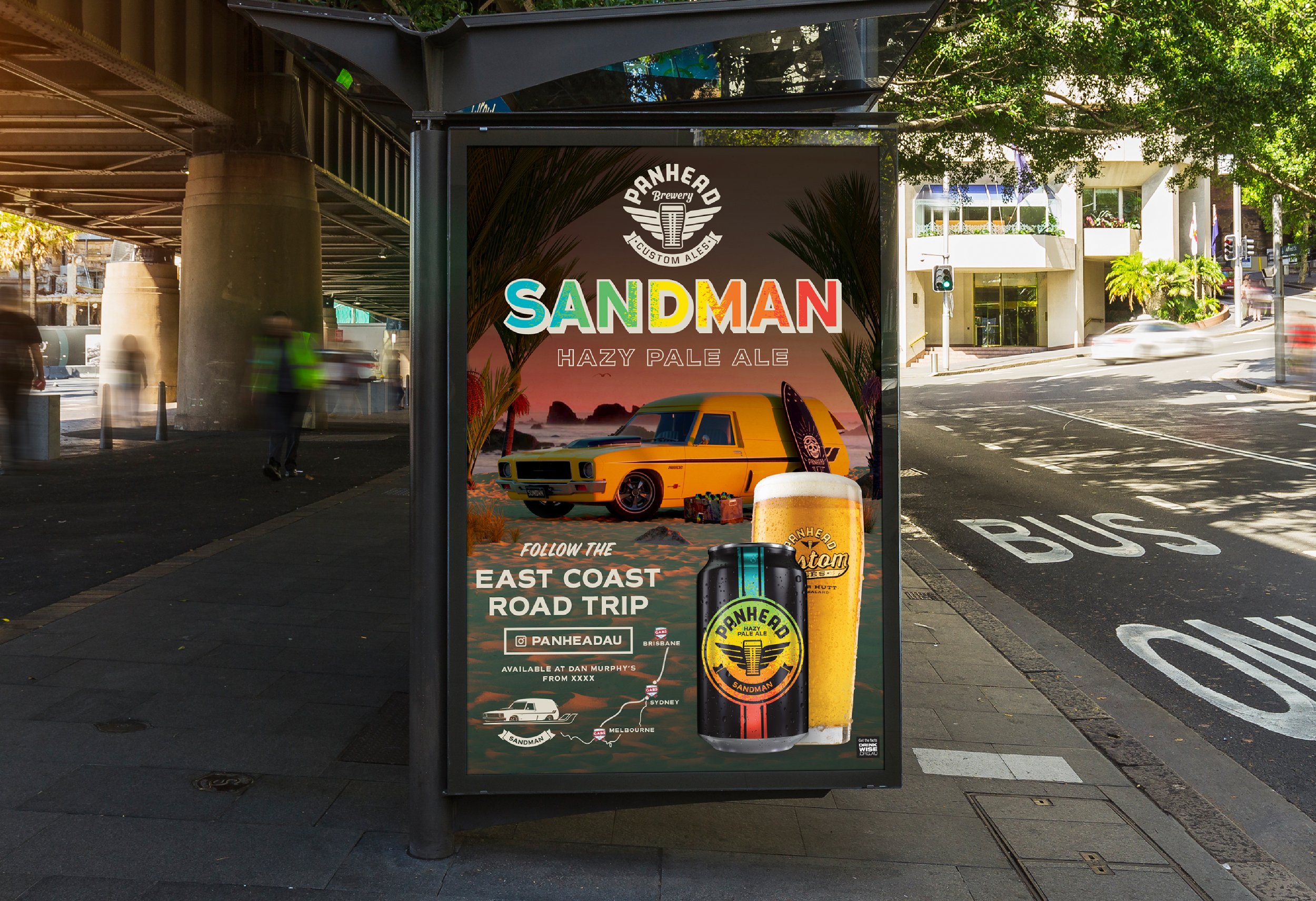 Panhead - Sandman Advertising Poster