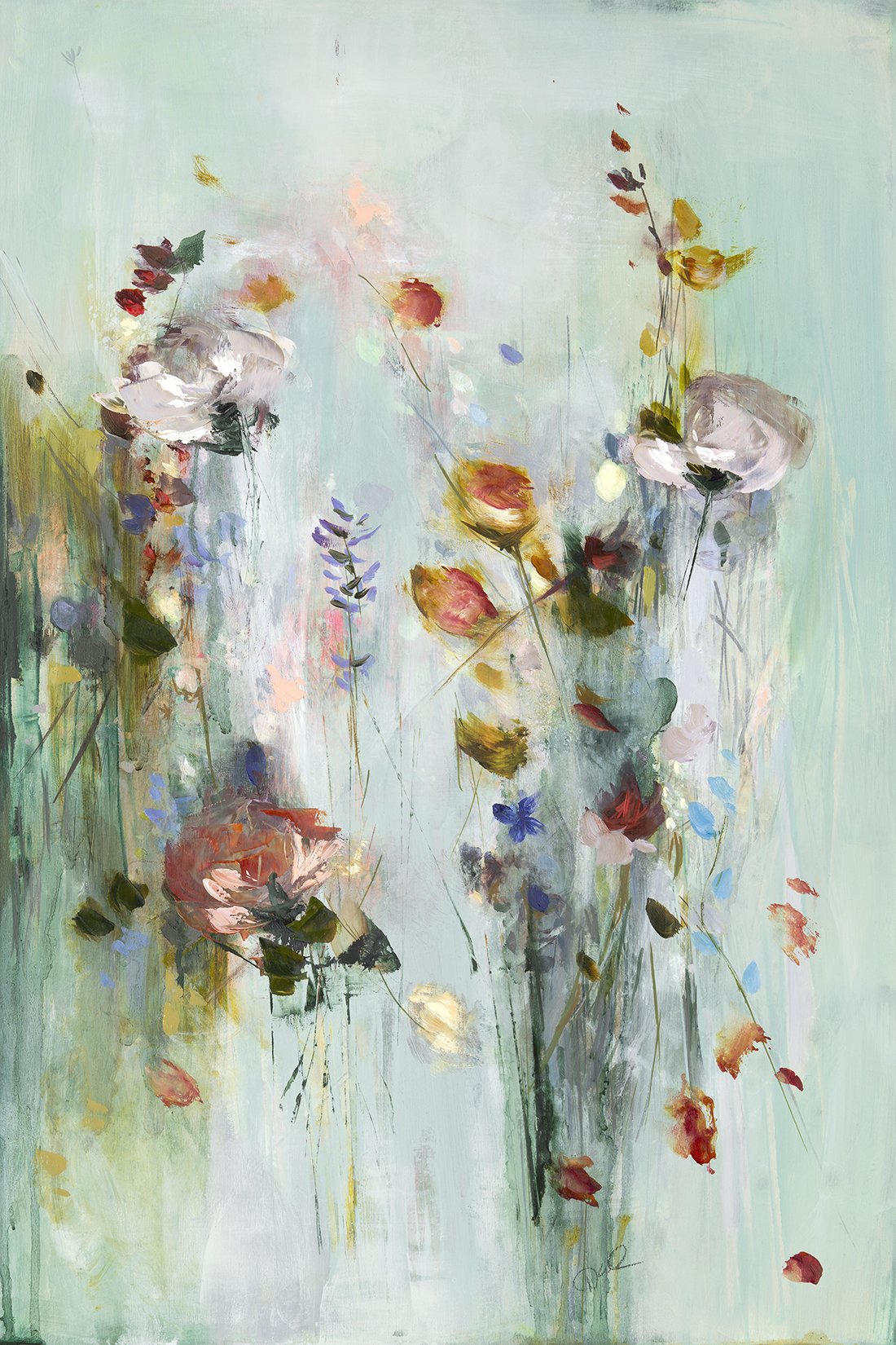   Secret Meadow  Oil on wood 24×16 inches 
