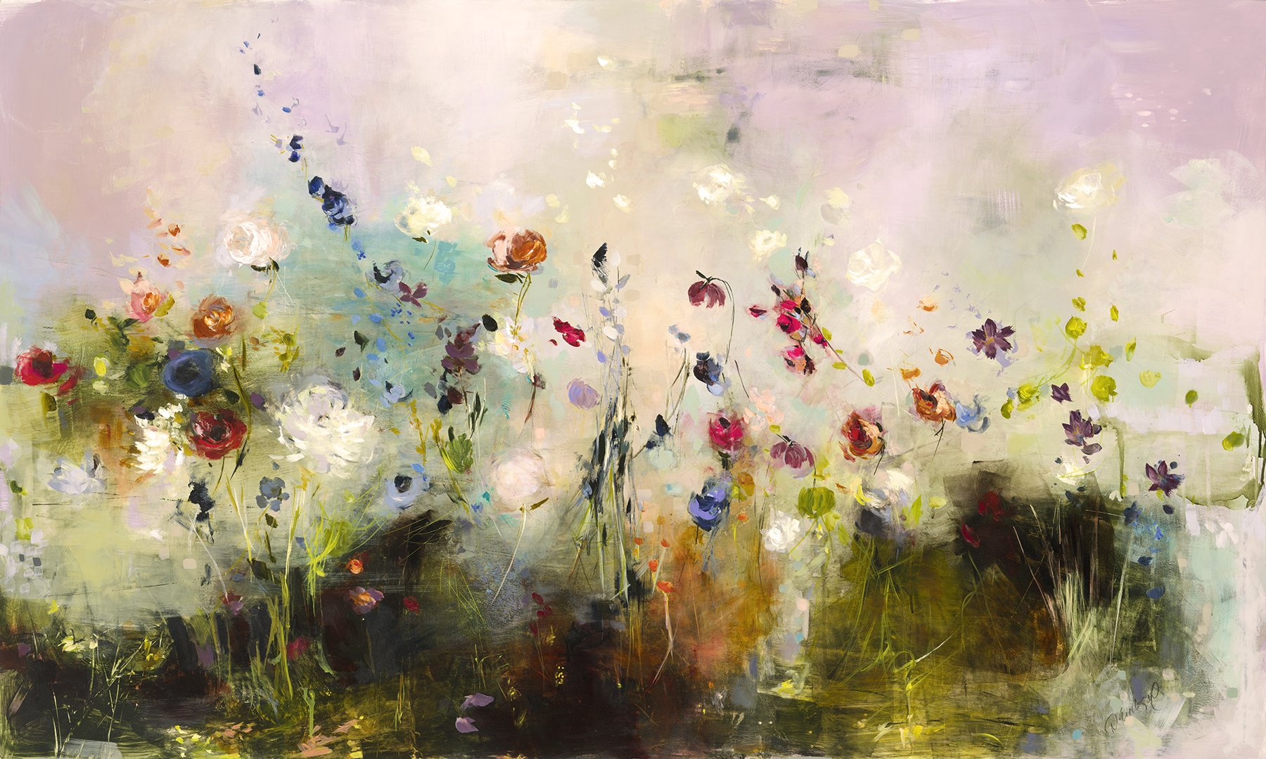 These Quiet Moments, 72x36, oil on wood, SOLD.jpg