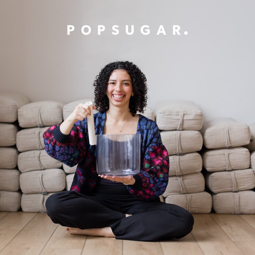 Excited to share that I was featured in @popsugar latest article &lsquo;Does Sound Healing Really Work? Experts Help Cut Through the Noise&rsquo; ✨ 

(spoiler alert: I&rsquo;m one of the experts 😆)

In the post I shared my insights on the incredible