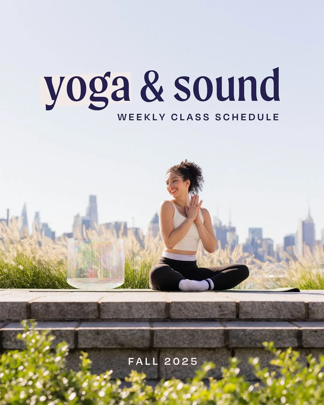 The equinox is here and autumn is upon us 🌿

Just like clockwork, this change in season has brought a change in my schedule too! ⏳

I hope you can join me soon to prioritize your rest and wellbeing 🥹🫶🏼

THURSDAY
6:45 PM &bull; Yin &amp; Sound 
@y