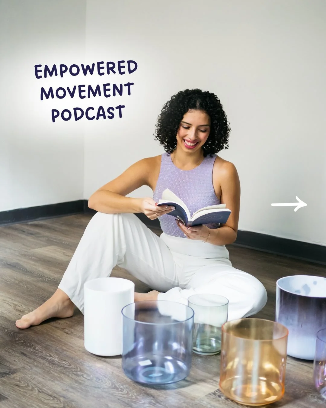 Friends!! I&rsquo;m excited to share that I was a guest on the @empoweredmovementus podcast 🎧

It was such a fun chat getting to connect with @nikkionthedaily and talk all about sound and how slow, mindful choices 🦥 have changed me over the years! 