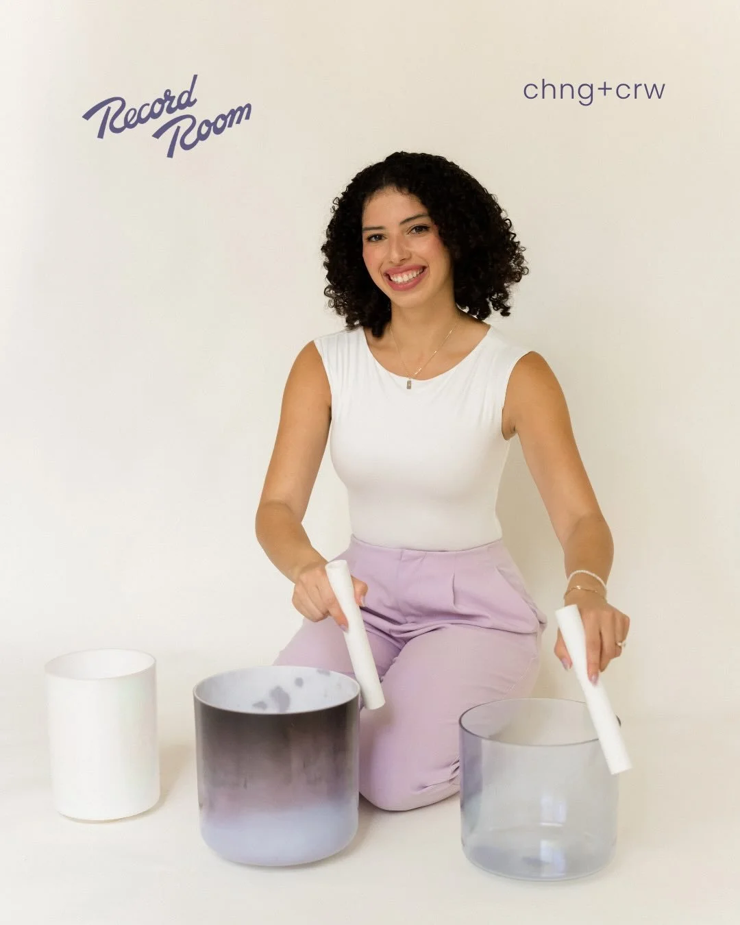 Join me this Sunday for a sound medi at the gorg @recordroom LIC 🪴

Your ticket includes a lavender cocktail 🍸 , sound meditation with me 🥣, and a journaling &amp; self reflection workshop guided by @chngcrw queen, Christina Lee ✨

It&rsquo;s a vi