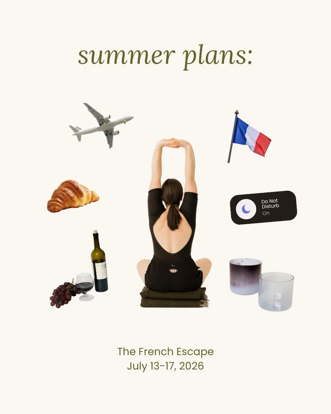 Finally!!! A girls trip that&rsquo;s making it out of the group chat!!! ✈️

We&rsquo;re heading to the French Countryside this July for a week of pure relaxation ☺️🍇

This isn&rsquo;t a sightseeing trip with a jam-packed agenda, but you can expect y
