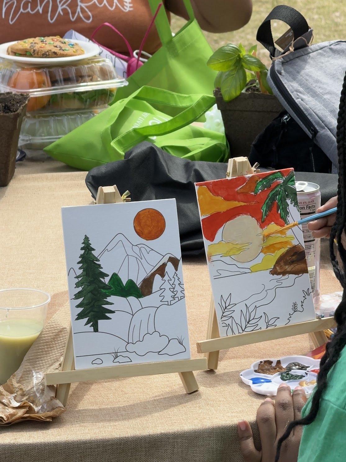 eARTh club - PAHL paint + sip participant painting.JPG