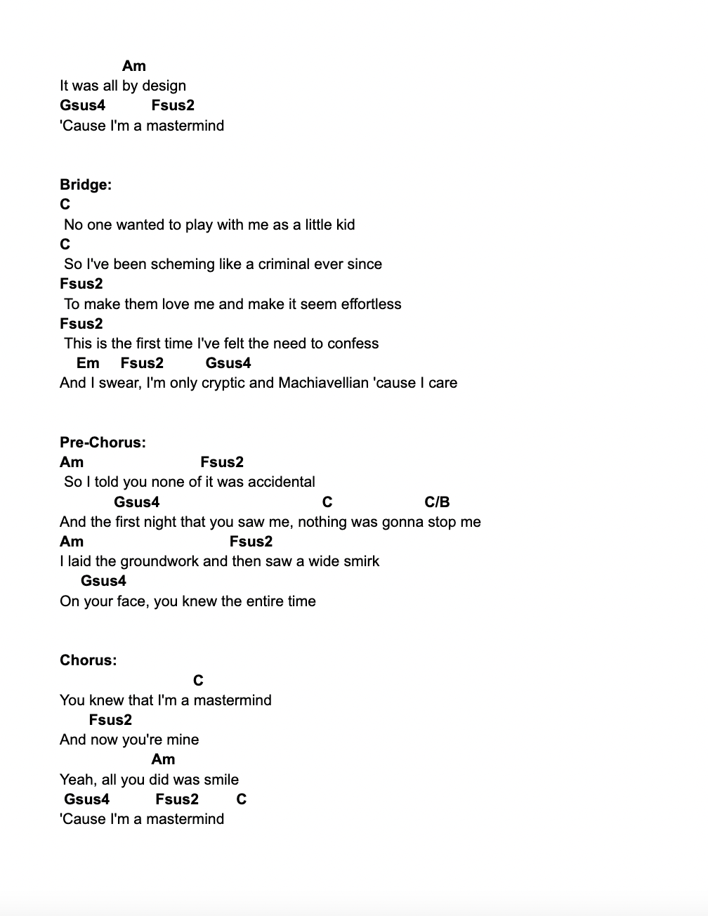 Mastermind by Taylor Swift - Midnights — Nena Shelby