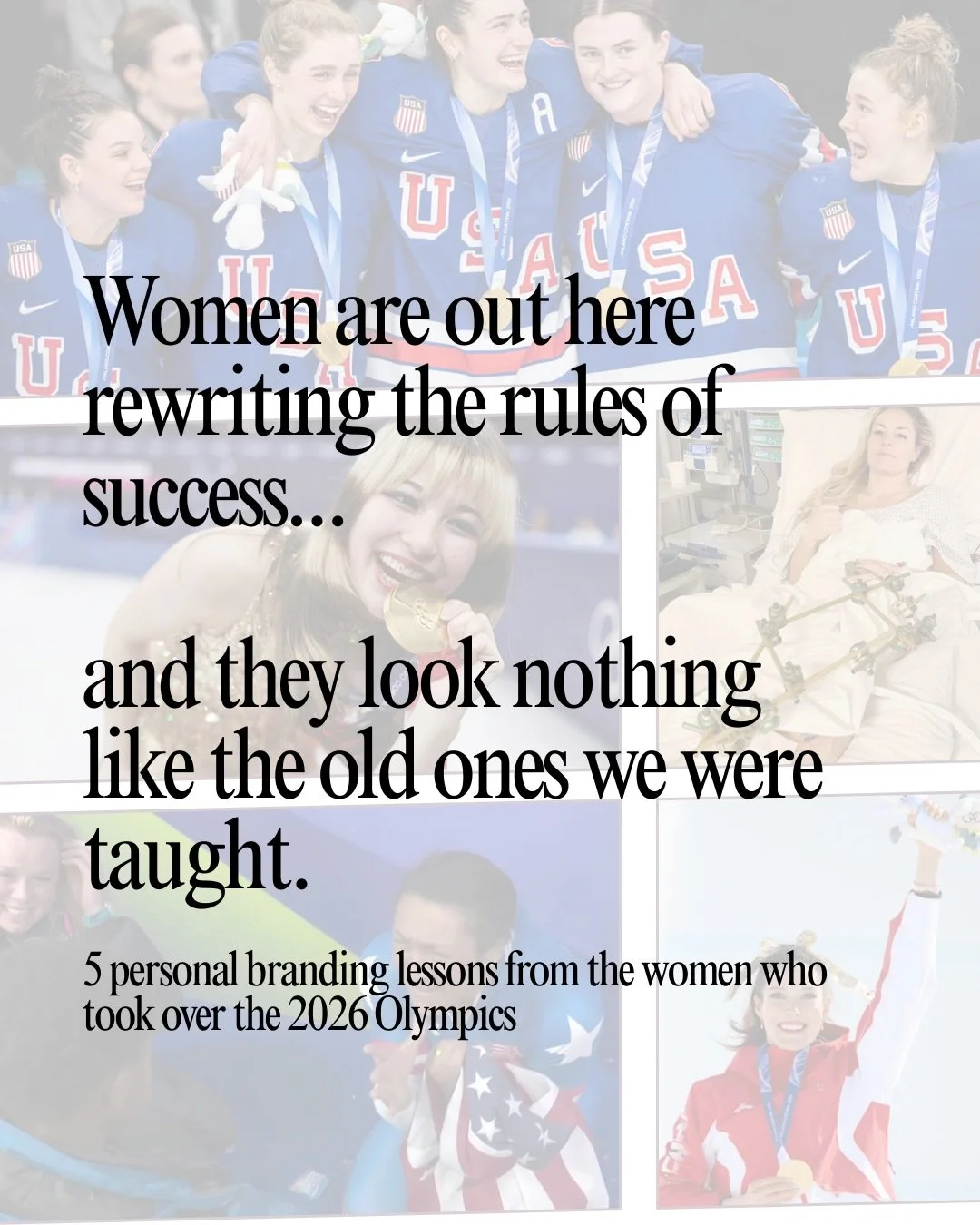 the Milan-Cortina Olympics handed us a personal branding masterclass - and it came from the women 💪

(OF COURSE IT DID)

which of these five stories hit you the hardest?

#winterolympics #femaleceos #personalbrandstrategy #storytellers #successminds