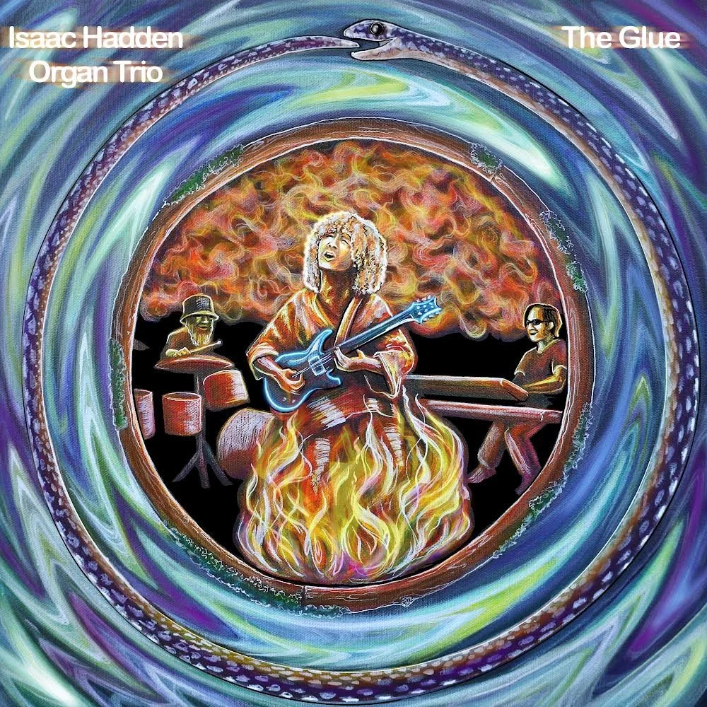 Isaac Hadden Organ Trio Let Loose On Their Debut Album, “The Glue”