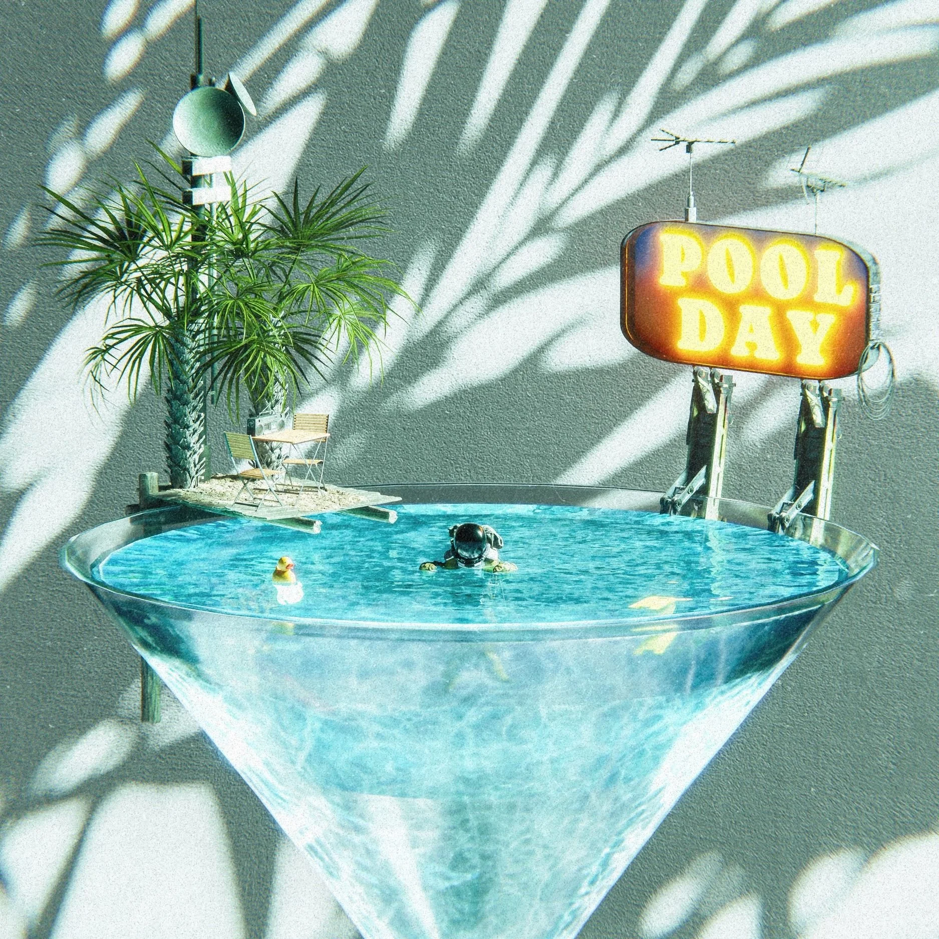 Landon Sears &amp; DJ Grumble Link On Their Vibey New Single “Pool Day”