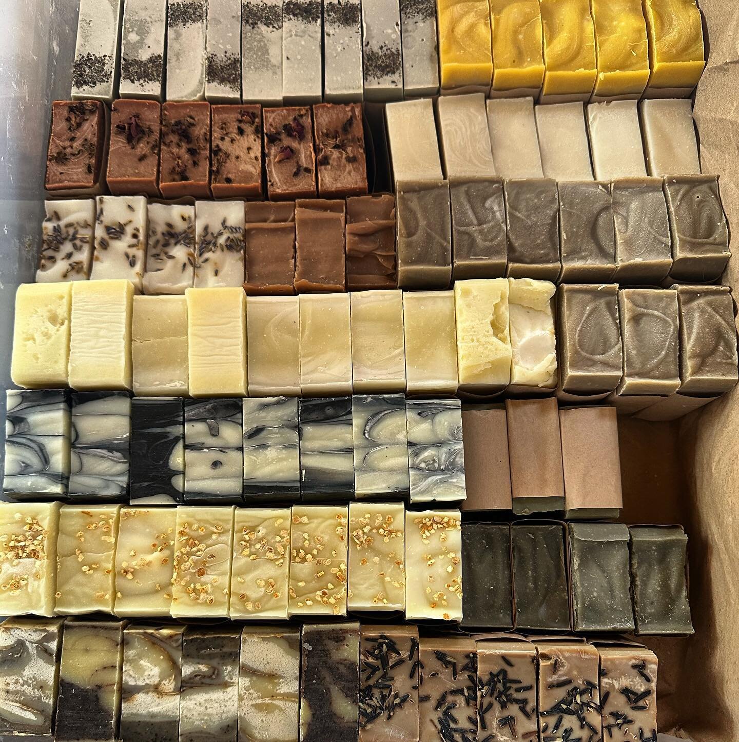 Soap, soap, soap, soap, soap. Bringing our product out into the world this week. Stay tuned for where to get your tallow soaps locally in the Valley.