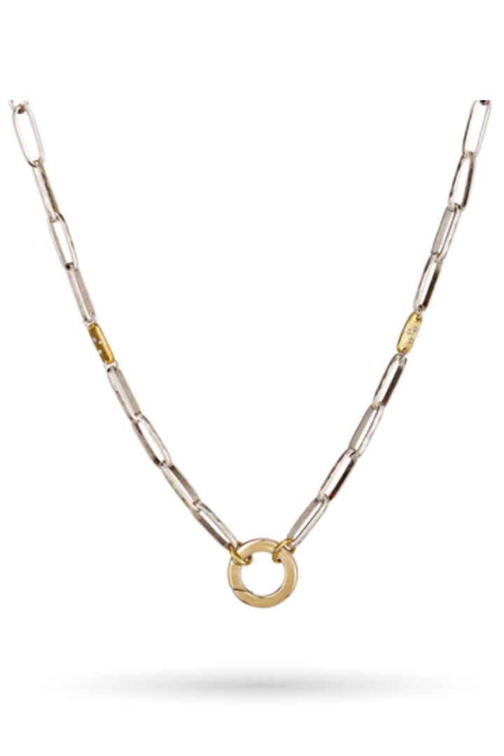 Waxing Poetic Interlude Clip Necklace Gypsy Teal