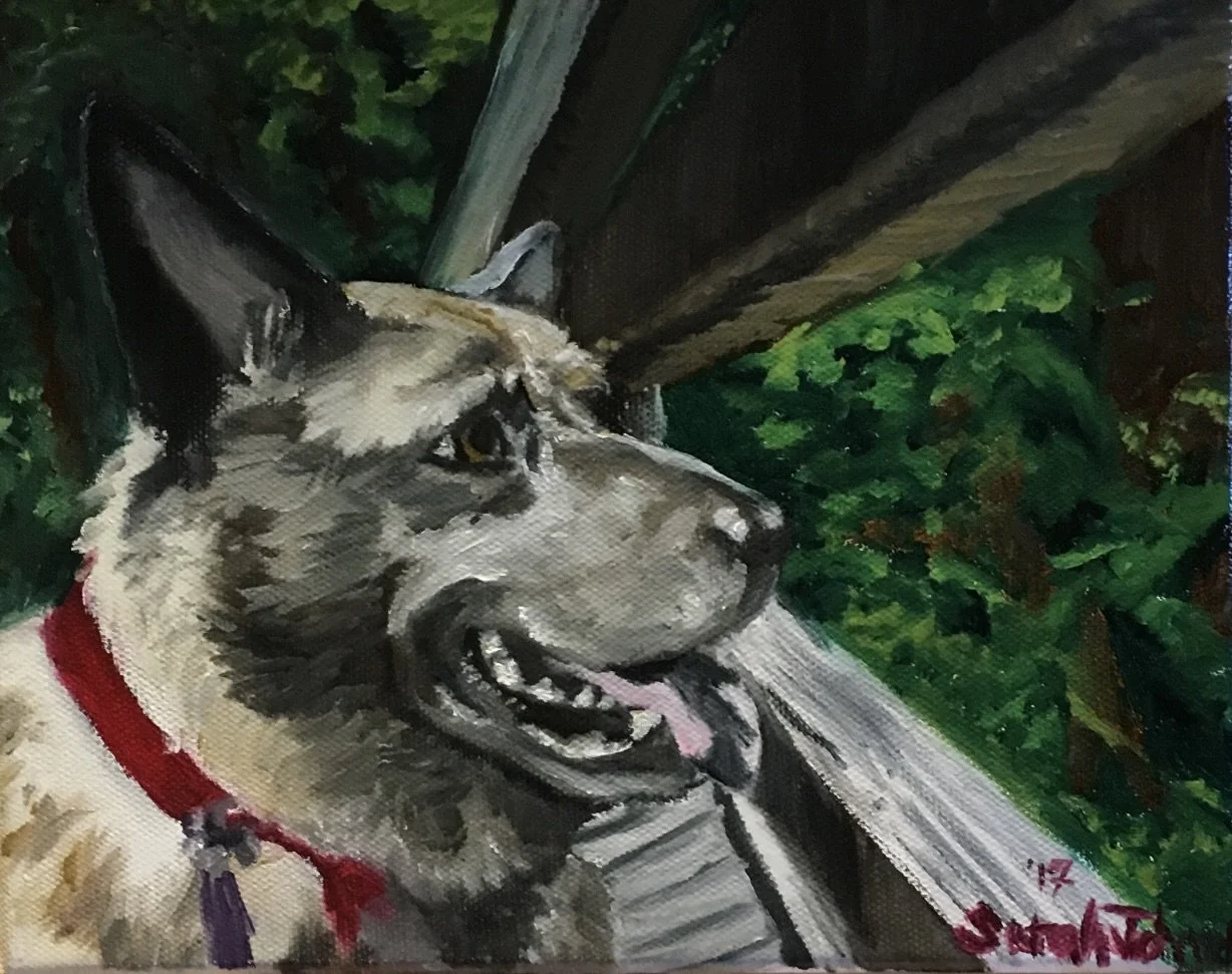 Juno, Oil Paint on Canvas (2017)