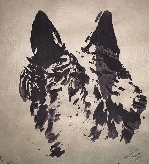 Juno, Screen Print on Kitakata Paper (2018)