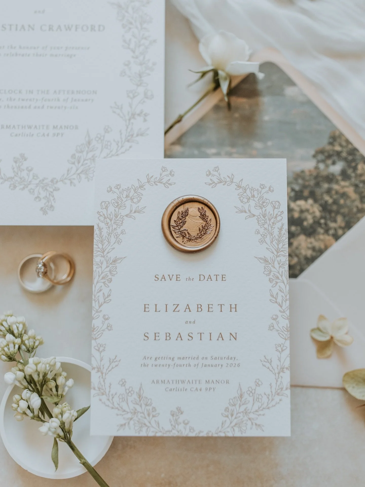 Understated soft whites, layered with the quietest kind of luxury. Fine details and thoughtful embellishments meet crisp, clean edges, softened by gentle textures and delicate finishes. Refined, romantic, and beautifully intentional in every finish. 