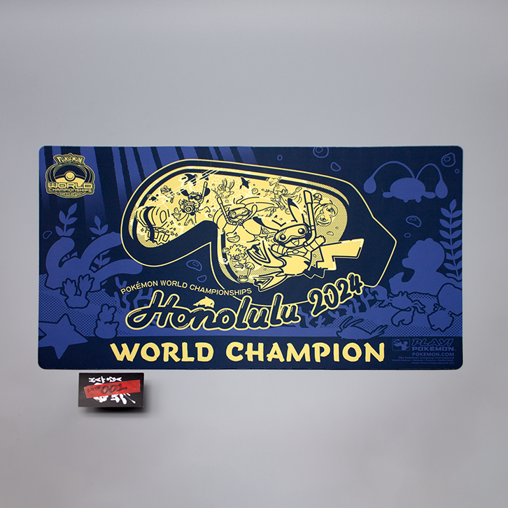 2024 WORLD CHAMPION Playmat [LOT #001]