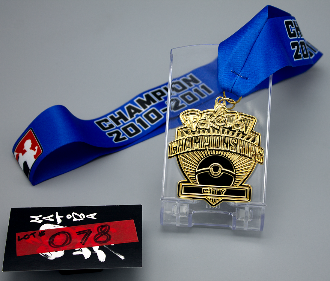 Pokémon City CHAMPION Medal [LOT# 078]