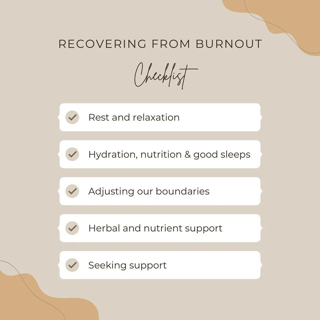The Recovery From Burnout 🌼⠀
⠀
The progression to burnout is not something that happens overnight.  We keep telling ourselves that once we get through the current period of the stress “it will be okay and I can finally relax.” But when