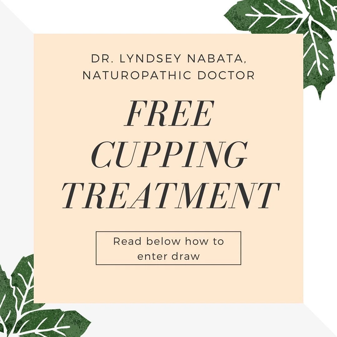 I will be giving away one FREE cupping treatment to a lucky person!🌿⠀
⠀
Interested in trying out cupping? Click the link in my bio (or check out my Facebook Page) to enter the draw to win 😁
