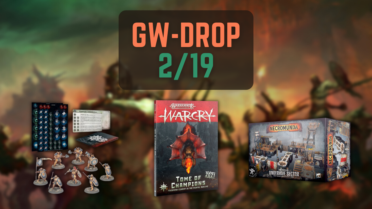 Games Workshop Drop: 2/19 Product List