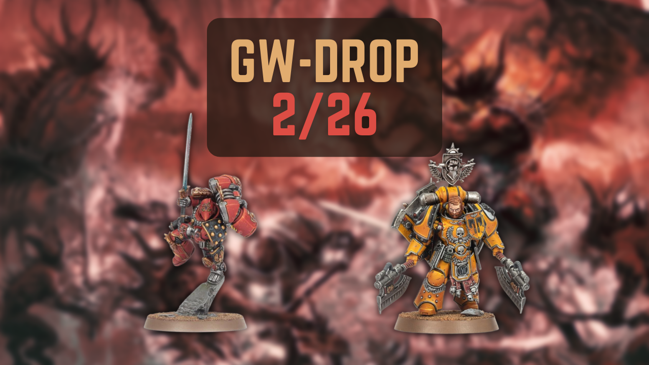 Games Workshop Drop: 2/26 Product List