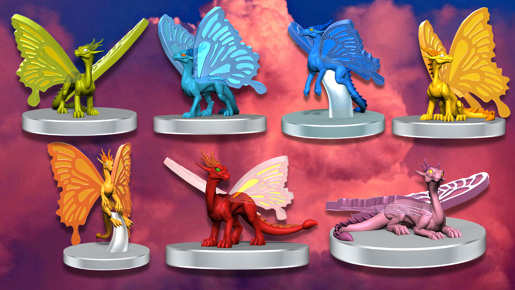 Icons of the Realms: Pride of the Faerie Dragons