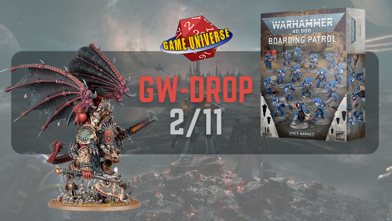 Games Workshop Drop: 2/11