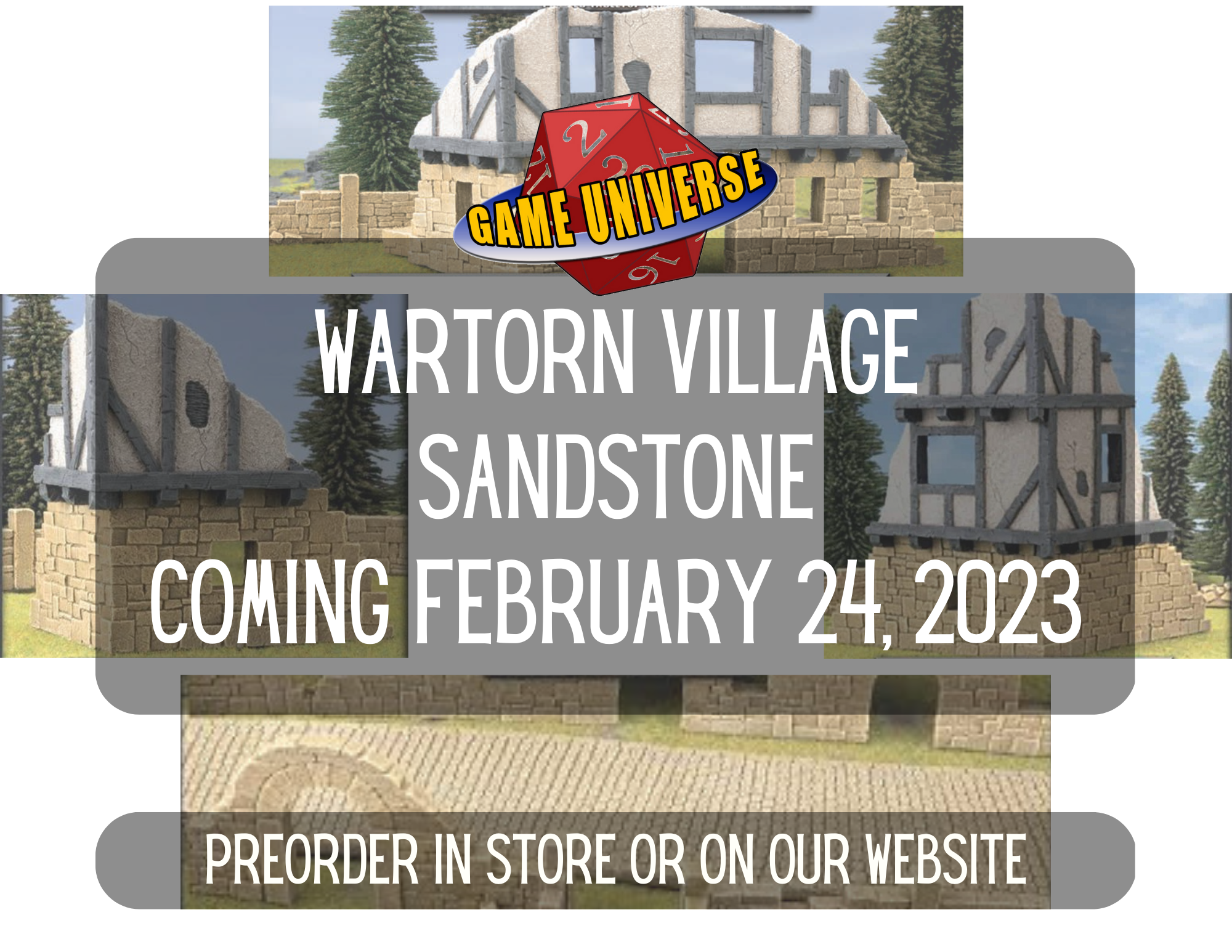Wartorn Village- Sandstone