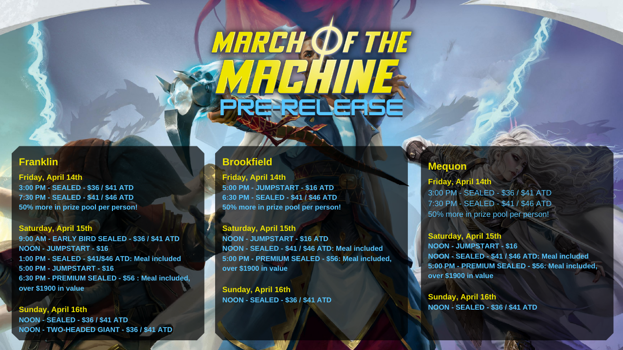 MTG - March of the Machine - Prerelease