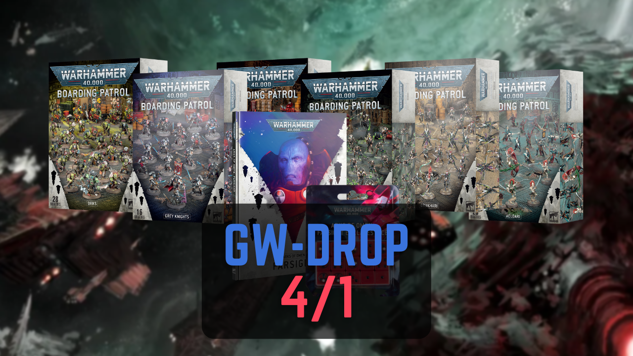 Games Workshop Drop: 4/1 Product List