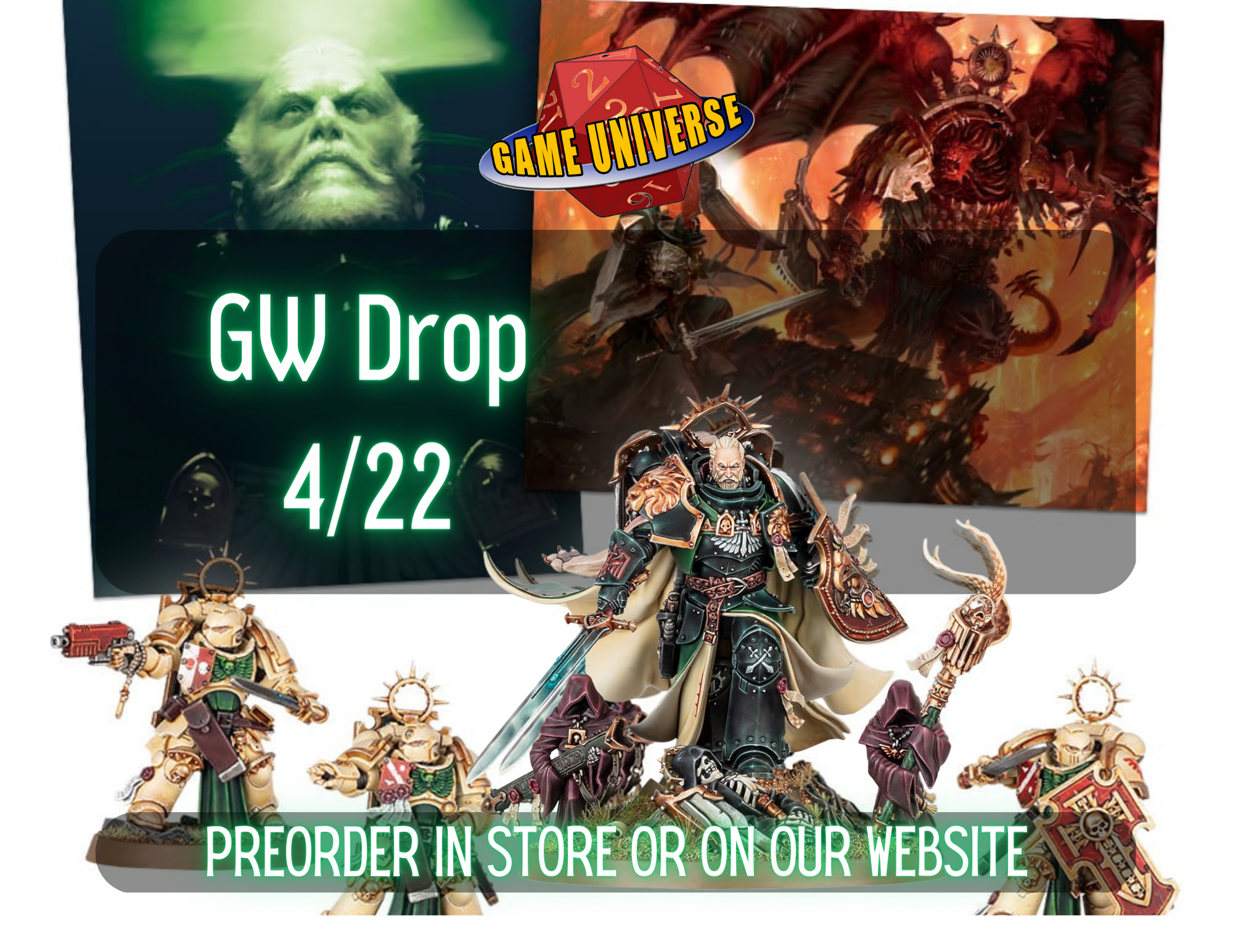 Games Workshop Drop: 4/22 Product List 