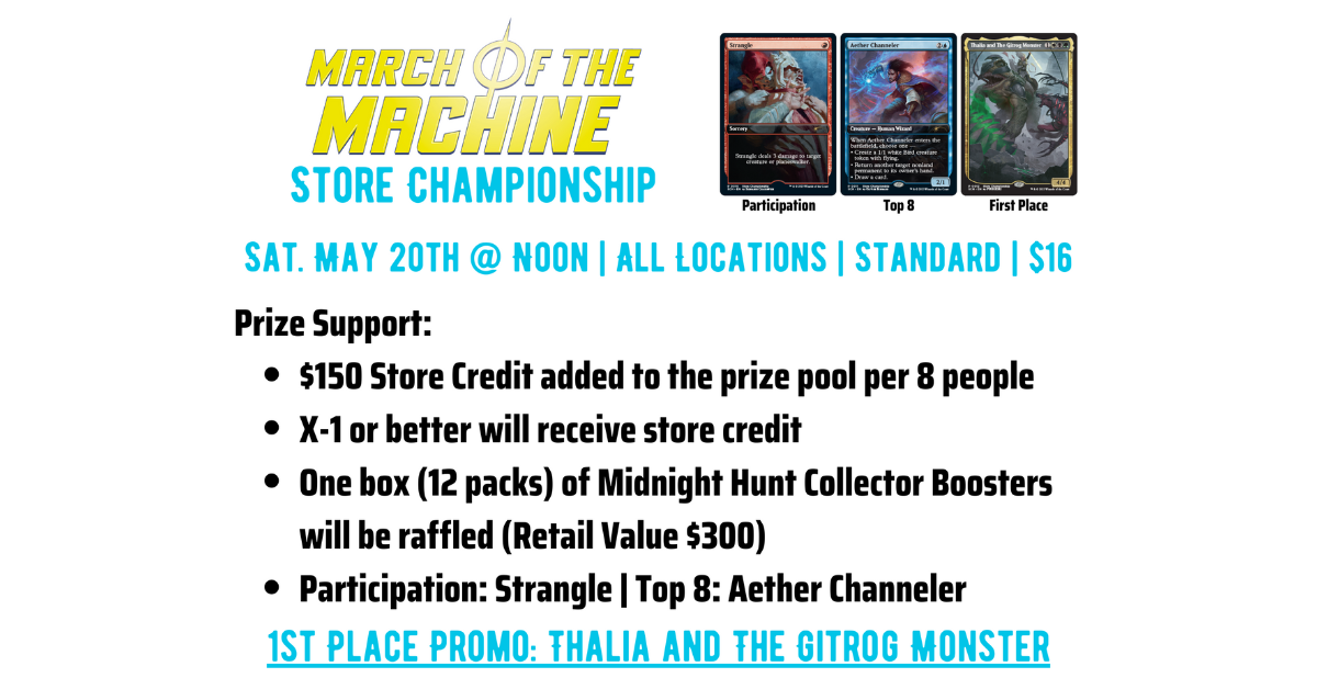 March of the Machine: Store Championship