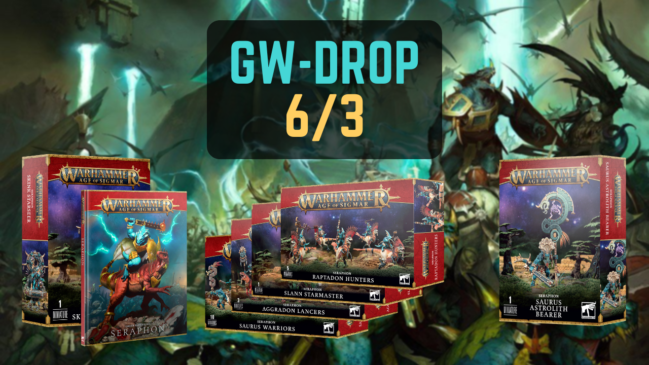 Games Workshop Drop: 6/3 Product List