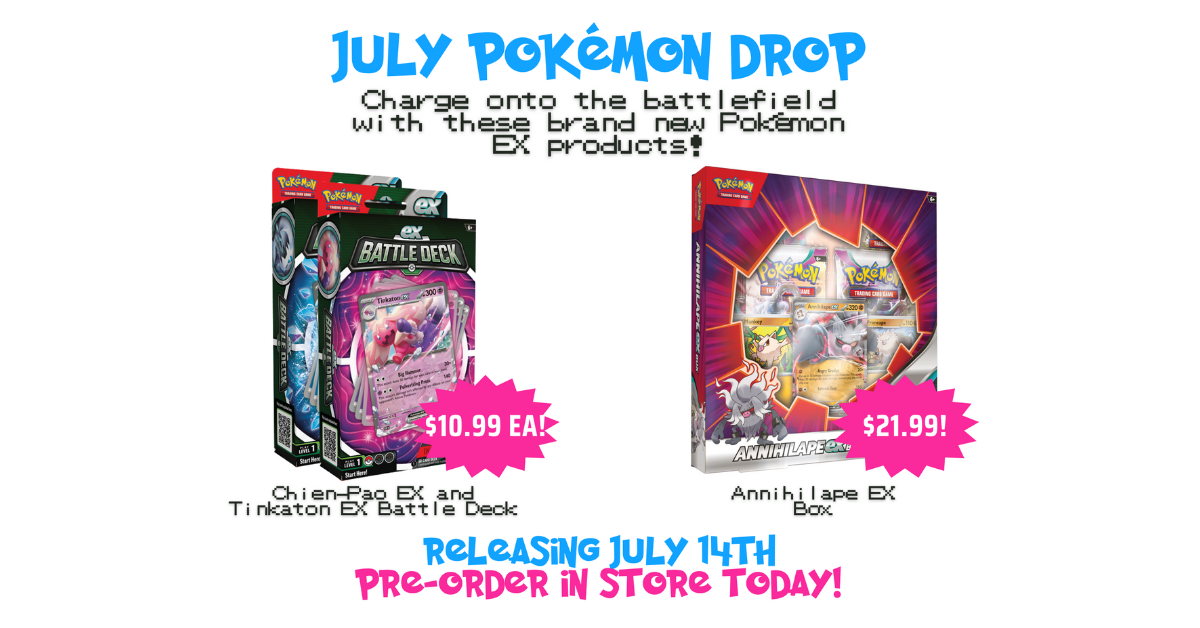 July Pokémon Drop