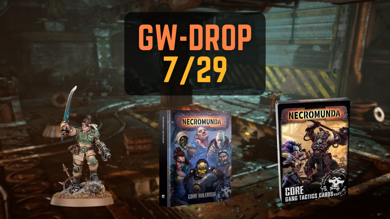 Games Workshop Drop: 7/29 Product List