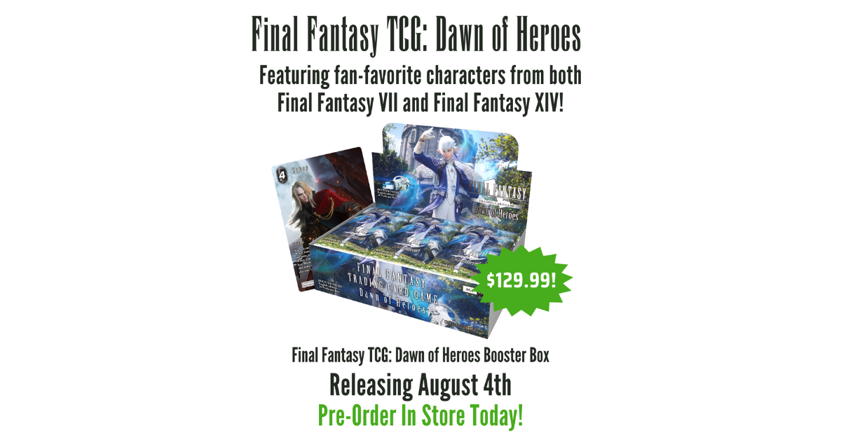 Final Fantasy TCG: Dawn of Heroes Release