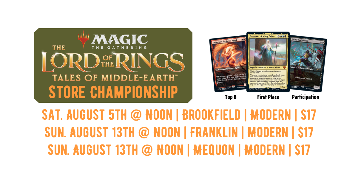 The Lord of the Rings: Tales of Middle-Earth - Store Championship