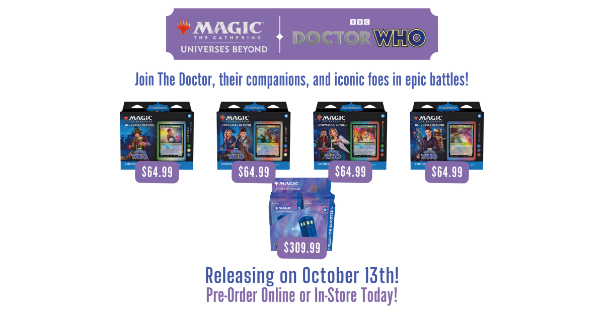 MTG - Universes Beyond: Doctor Who - Product Reservations!