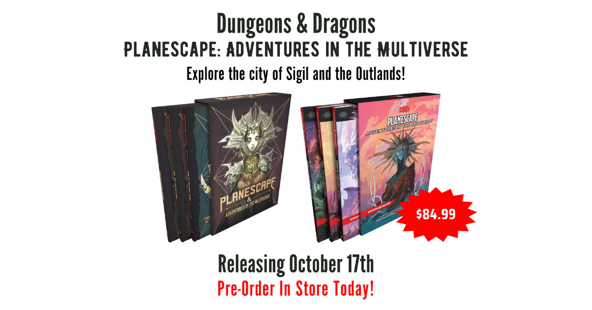 D&amp;D - Planescape: Adventures in the Multiverse