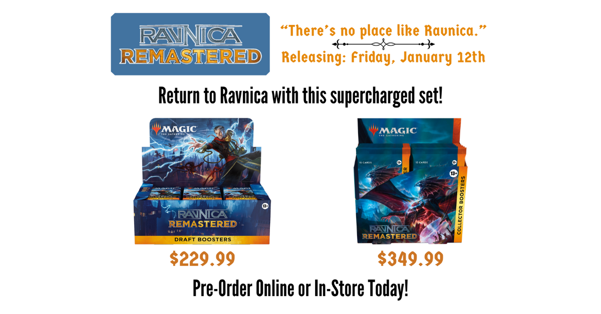 MTG - Ravnica Remastered - Booster Box Preorder!
