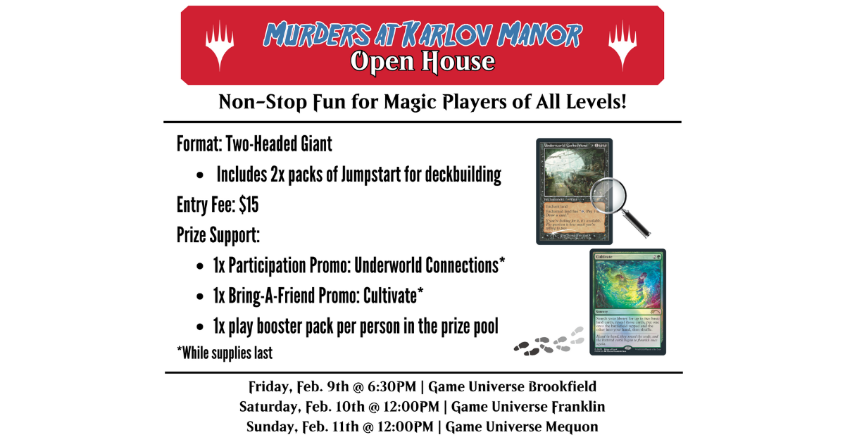 MTG: Murders at Karlov Manor - Open House