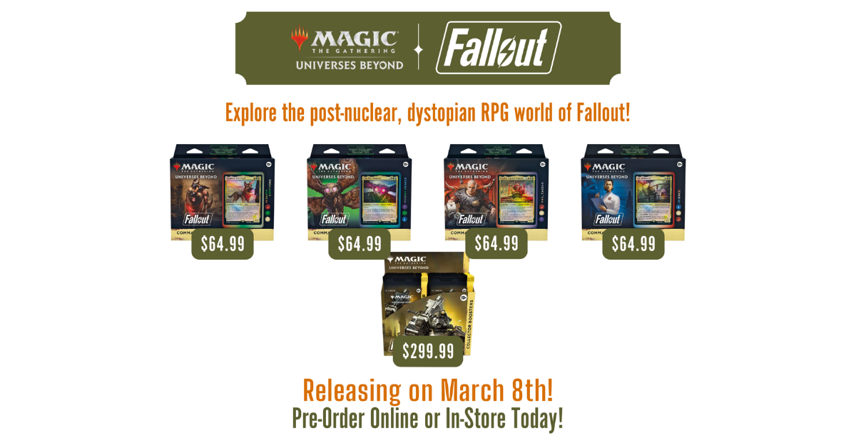 MTG - Universes Beyond: Fallout - Product Reservations!